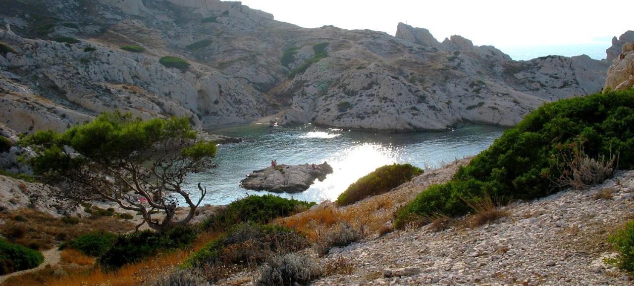 Ferienwohnung Les Pieds Dans L'Eau Sur L'Ile Du Frioul Marseilles Exterior foto